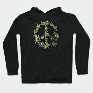 Marijuana Peace Sign #3 Hoodie